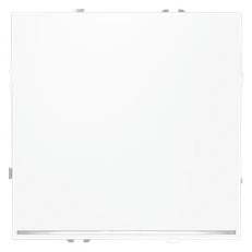 Изображение Выключатель встраиваемый VOLTUM S70 одноклавишный с подсветкой 10А (белый матовый)